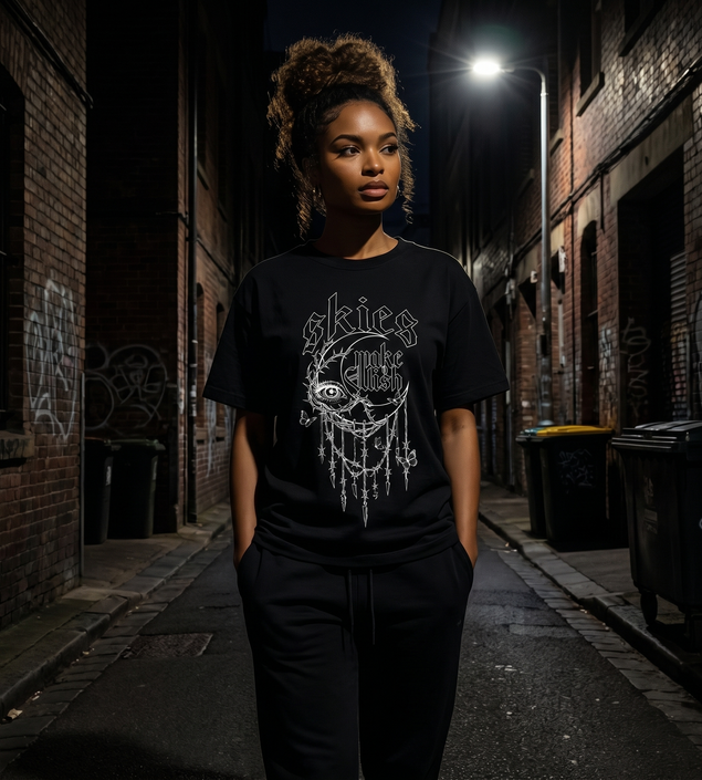 Skies Make A Wish Gothic Tee