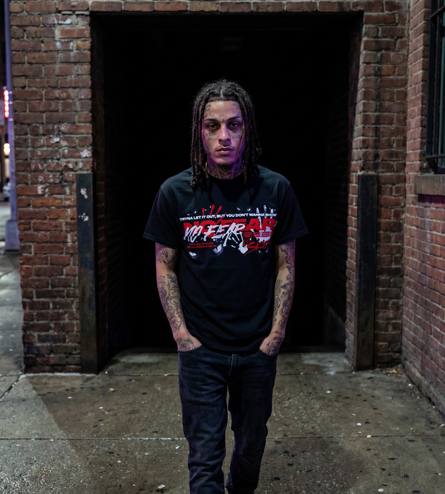 No Fear Graphic Tee (Black)