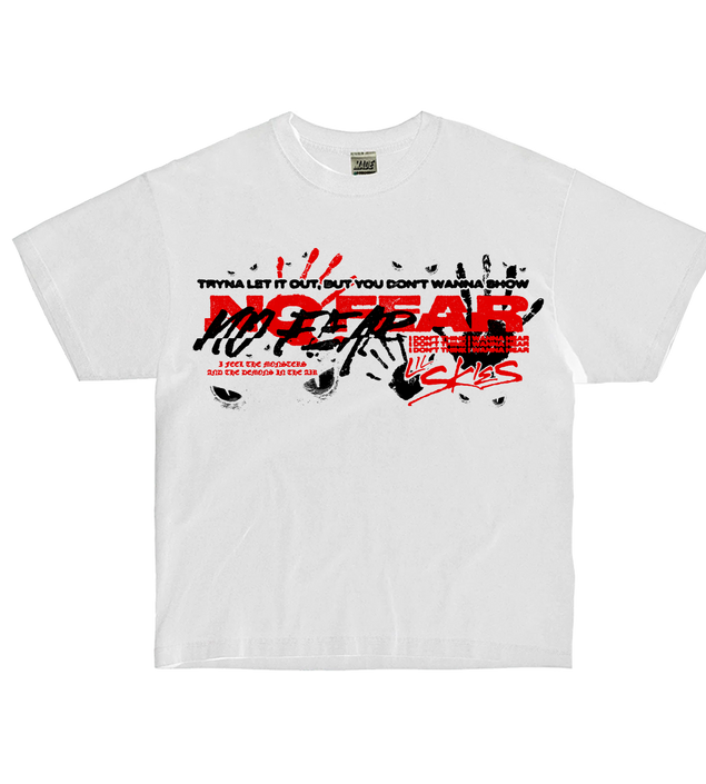 No Fear Graphic Tee (White)